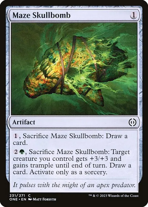 Maze Skullbomb — Phyrexia: All Will Be One