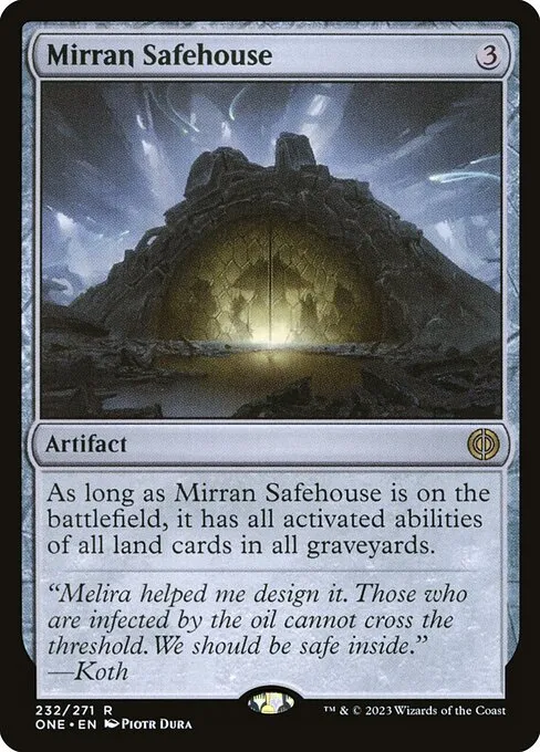 Mirran Safehouse — Phyrexia: All Will Be One