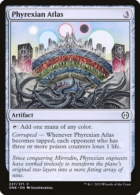 Phyrexian Atlas — Phyrexia: All Will Be One