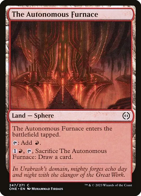 The Autonomous Furnace — Phyrexia: All Will Be One