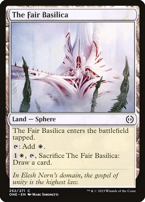 The Fair Basilica — Phyrexia: All Will Be One