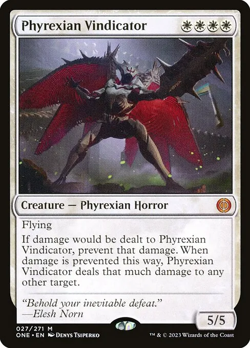 Phyrexian Vindicator — Phyrexia: All Will Be One