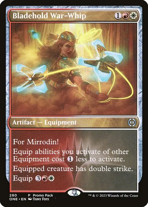 Bladehold War-Whip — Phyrexia: All Will Be One