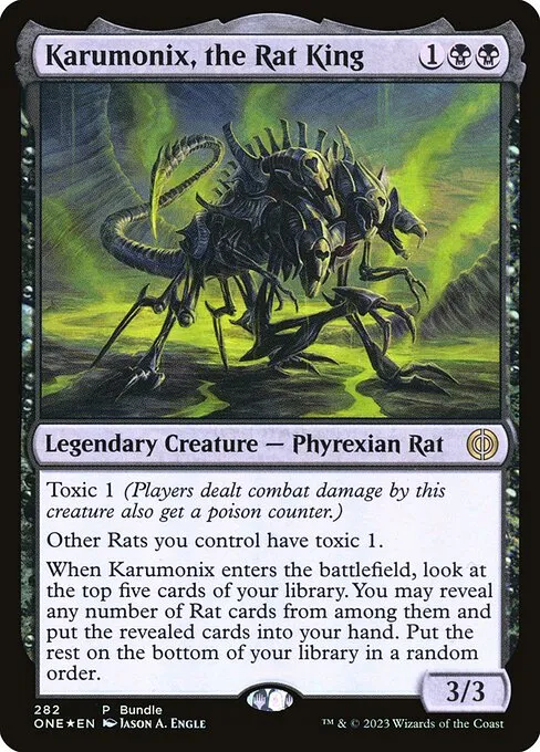 Karumonix, the Rat King — Phyrexia: All Will Be One