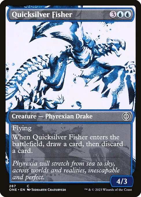 Quicksilver Fisher — Phyrexia: All Will Be One