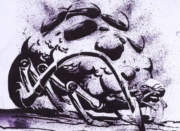 Art detail — Blightbelly Rat