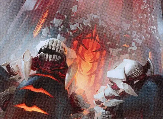 Art detail — Plated Onslaught