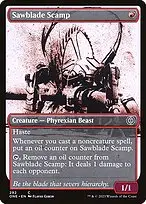 Sawblade Scamp — Phyrexia: All Will Be One