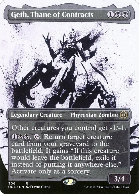 Geth, Thane of Contracts — Phyrexia: All Will Be One