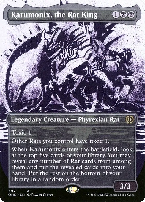 Karumonix, the Rat King — Phyrexia: All Will Be One