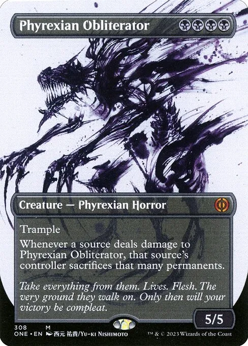 Phyrexian Obliterator — Phyrexia: All Will Be One
