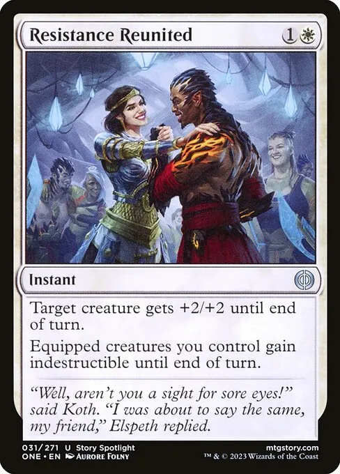Resistance Reunited — Phyrexia: All Will Be One