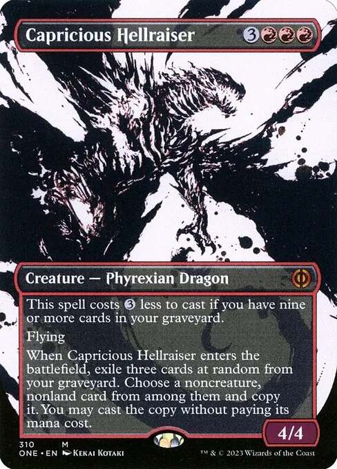 Capricious Hellraiser — Phyrexia: All Will Be One