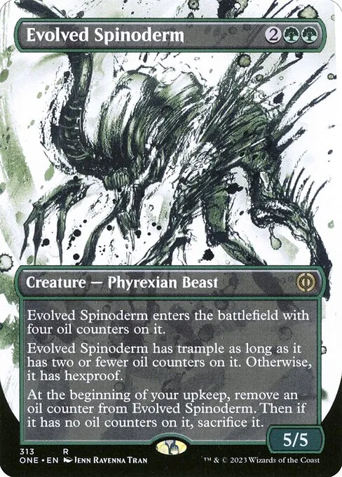 Evolved Spinoderm — Phyrexia: All Will Be One