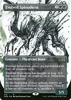Evolved Spinoderm — Phyrexia: All Will Be One