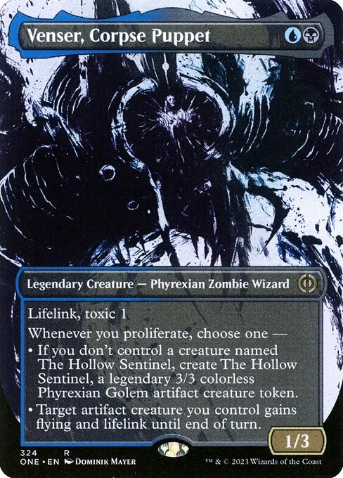 Venser, Corpse Puppet — Phyrexia: All Will Be One
