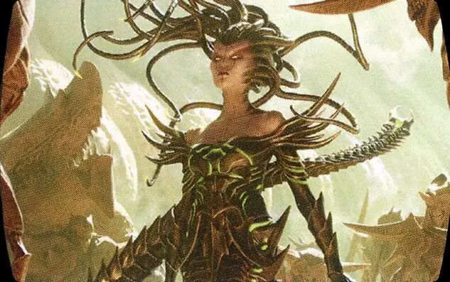 Art detail — Vraska, Betrayal's Sting