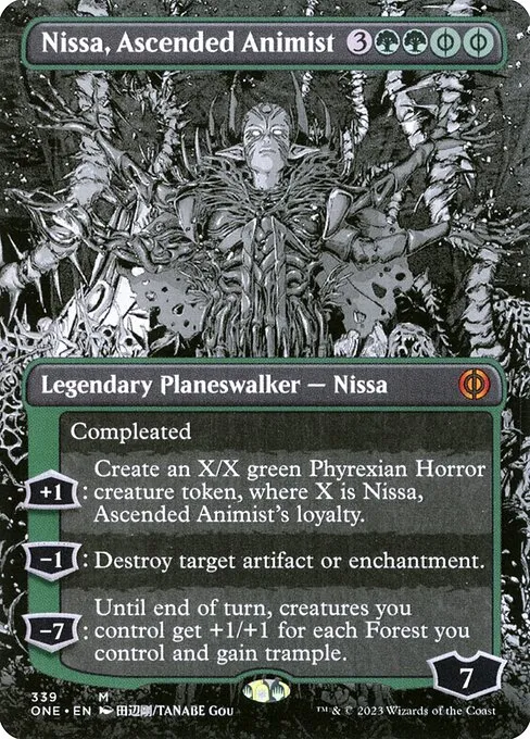 Nissa, Ascended Animist — Phyrexia: All Will Be One
