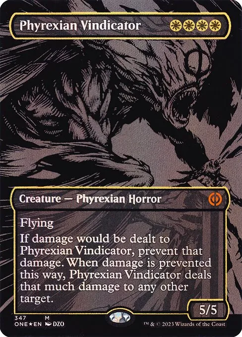 Phyrexian Vindicator — Phyrexia: All Will Be One
