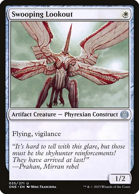 Swooping Lookout — Phyrexia: All Will Be One