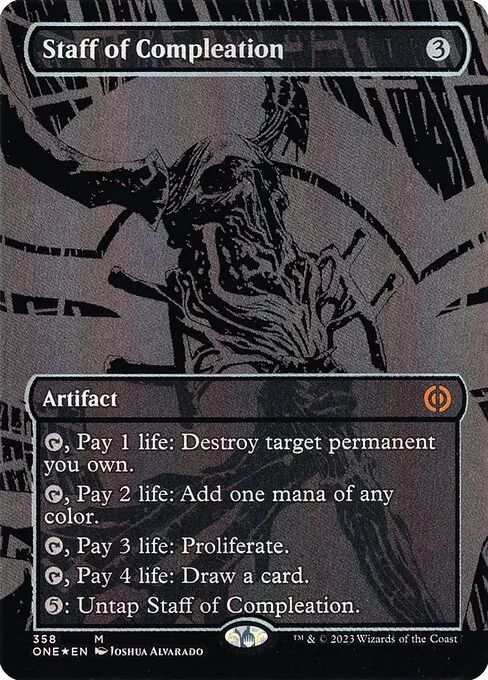 Staff of Compleation — Phyrexia: All Will Be One