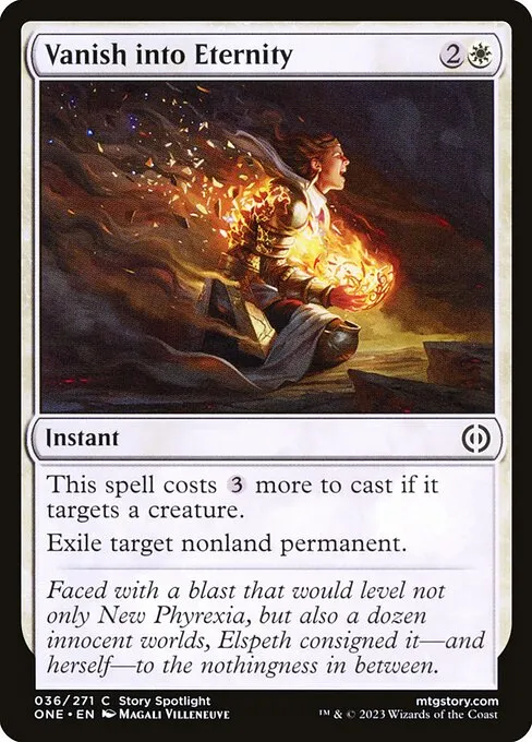 Vanish into Eternity — Phyrexia: All Will Be One