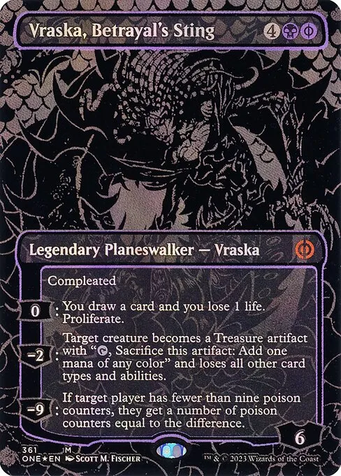 Vraska, Betrayal's Sting — Phyrexia: All Will Be One