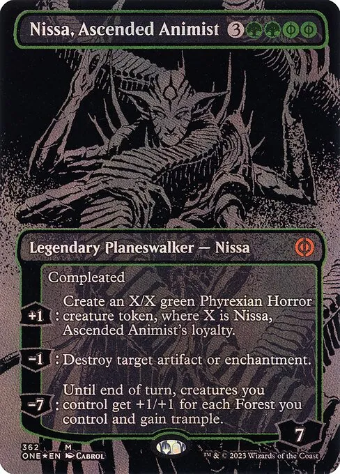 Nissa, Ascended Animist — Phyrexia: All Will Be One