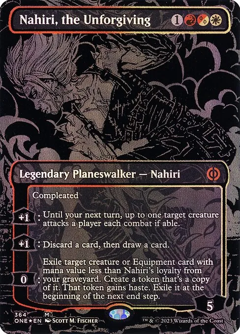 Nahiri, the Unforgiving — Phyrexia: All Will Be One