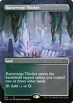 Razorverge Thicket — Phyrexia: All Will Be One