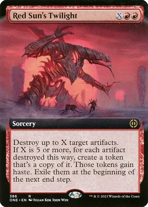 Red Sun's Twilight — Phyrexia: All Will Be One