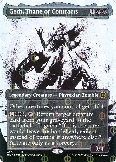 Geth, Thane of Contracts — Phyrexia: All Will Be One