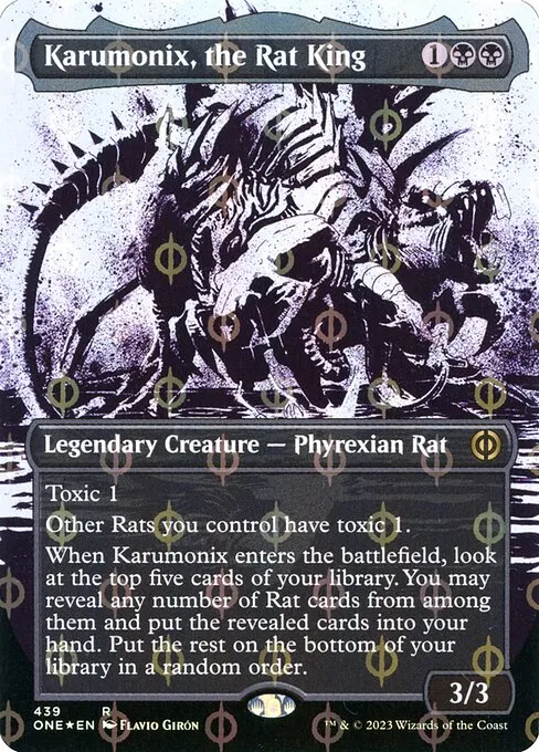 Karumonix, the Rat King — Phyrexia: All Will Be One