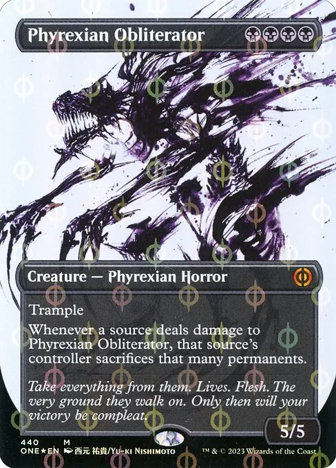 Phyrexian Obliterator — Phyrexia: All Will Be One
