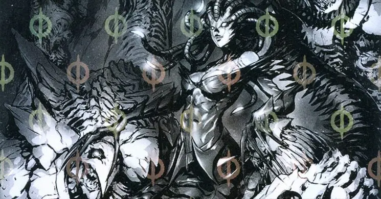 Art detail — Vraska, Betrayal's Sting