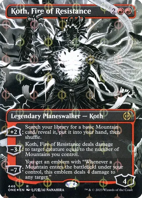 Koth, Fire of Resistance — Phyrexia: All Will Be One