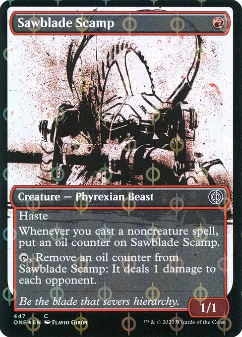 Sawblade Scamp — Phyrexia: All Will Be One
