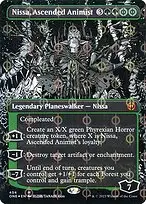 Nissa, Ascended Animist — Phyrexia: All Will Be One