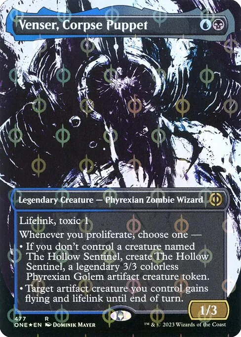 Venser, Corpse Puppet — Phyrexia: All Will Be One