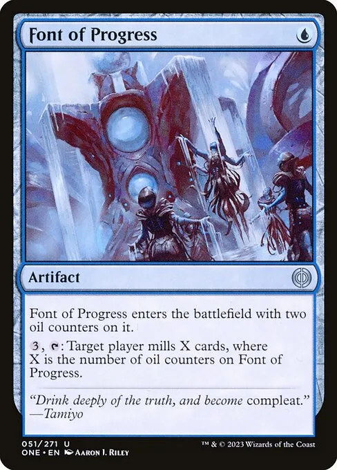 Font of Progress — Phyrexia: All Will Be One