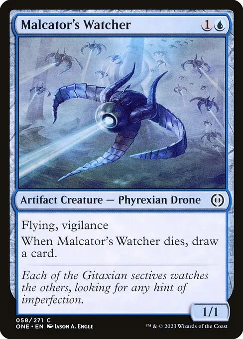 Malcator's Watcher — Phyrexia: All Will Be One