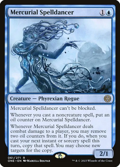 Mercurial Spelldancer — Phyrexia: All Will Be One
