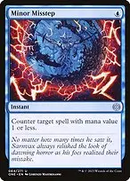 Minor Misstep — Phyrexia: All Will Be One