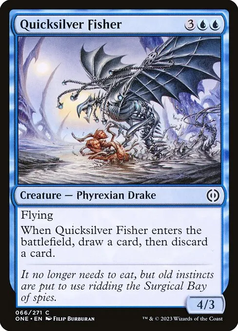 Quicksilver Fisher — Phyrexia: All Will Be One