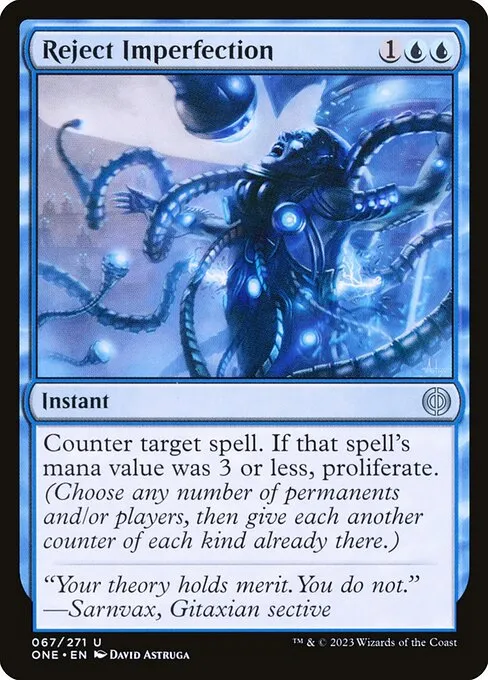 Reject Imperfection — Phyrexia: All Will Be One