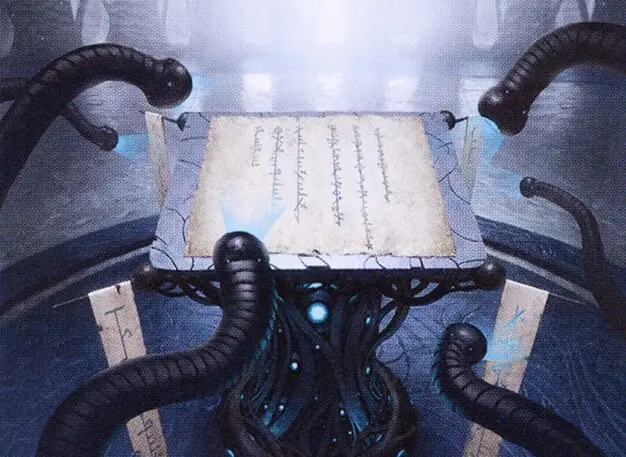Art detail — Tamiyo's Logbook