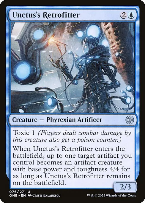 Unctus's Retrofitter — Phyrexia: All Will Be One
