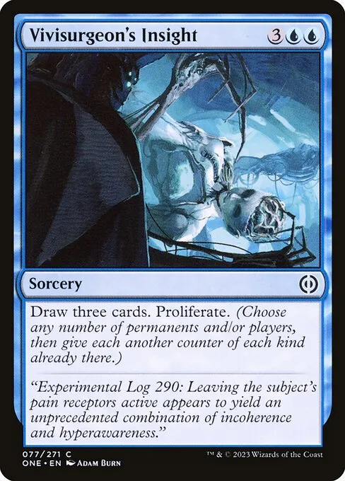 Vivisurgeon's Insight — Phyrexia: All Will Be One