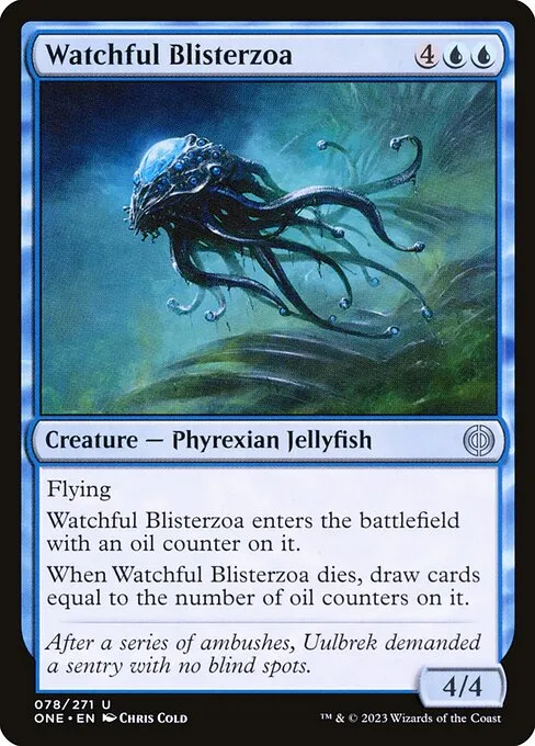 Watchful Blisterzoa — Phyrexia: All Will Be One