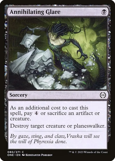 Annihilating Glare — Phyrexia: All Will Be One